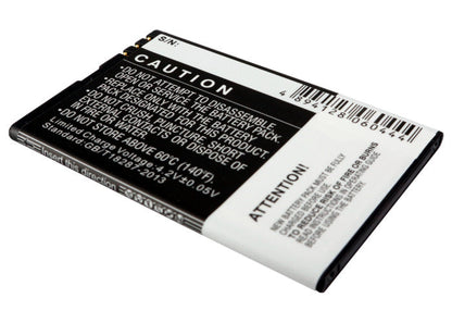 Replacement Battery for Myphone  1080 – Mobile, SmartPhone – 1300mAh / 4.81Wh / 3.7V