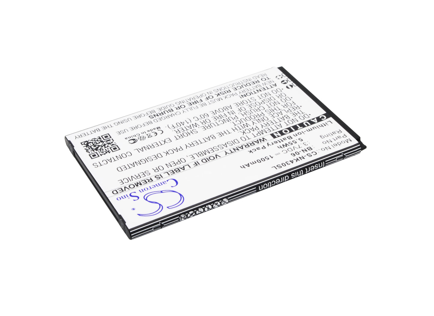 Replacement Battery for Nokia  Lumia 430 – Mobile, SmartPhone – 1500mAh / 5.55Wh / 3.7V