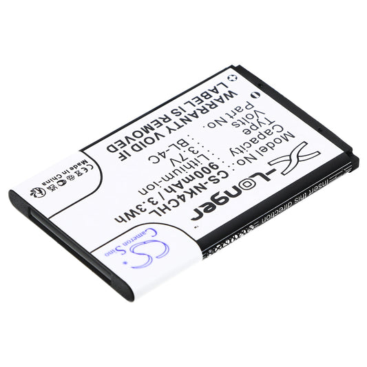 Replacement Battery for Rollei  Compactline 83 – Mobile, SmartPhone – 900mAh / 3.33Wh / 3.7V