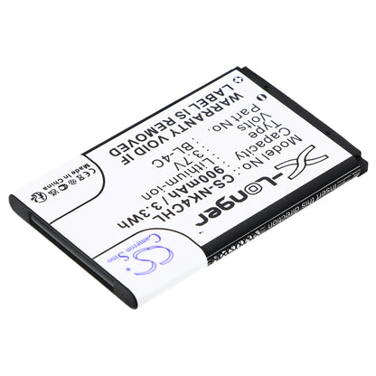 Replacement Battery for Rollei  Compactline 83 – Camera – 900mAh / 3.33Wh / 3.7V