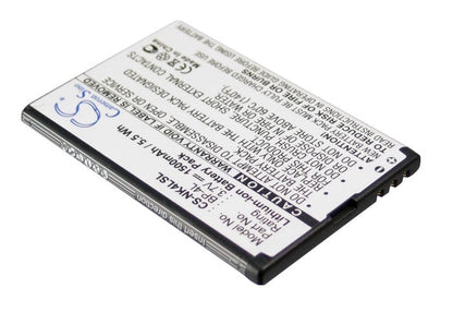 Replacement Battery for ZTE  U288G – Mobile, SmartPhone – 1500mAh / 5.55Wh / 3.7V