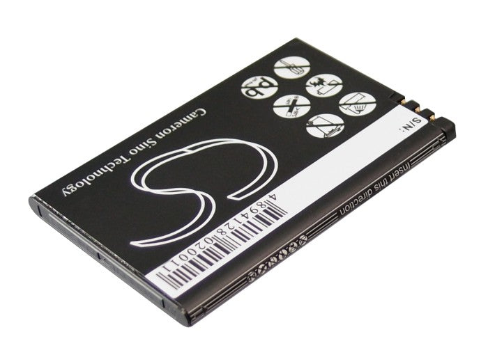 Replacement Battery for ZTE  U288G – Mobile, SmartPhone – 1500mAh / 5.55Wh / 3.7V