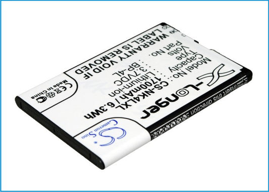 Replacement Battery for ZTE  U288G – Mobile, SmartPhone – 1700mAh / 6.29Wh / 3.7V