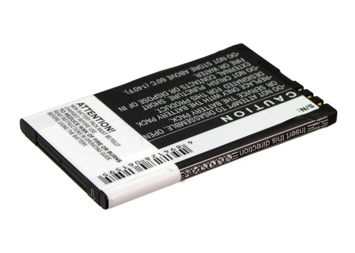 Replacement Battery for Nokia  301 – Mobile, SmartPhone – 1200mAh / 4.44Wh / 3.7V