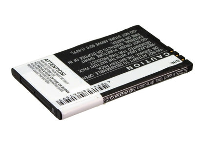 Replacement Battery for BLU  EZ2Go – Mobile, SmartPhone – 1200mAh / 4.44Wh / 3.7V