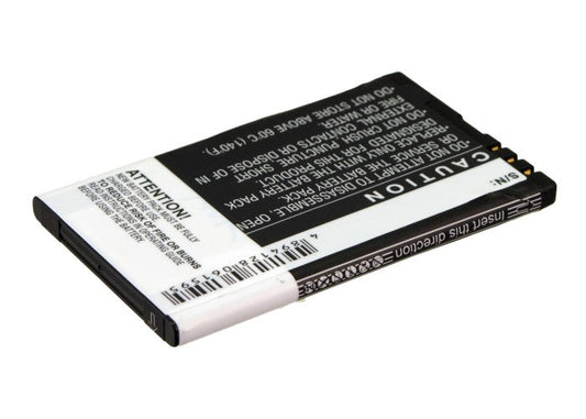 Replacement Battery for BLU  EZ2Go – Mobile, SmartPhone – 1200mAh / 4.44Wh / 3.7V