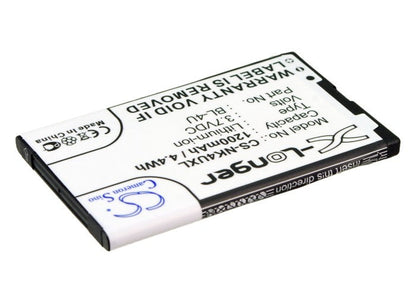 Replacement Battery for Manta  4091S – Mobile, SmartPhone – 1200mAh / 4.44Wh / 3.7V