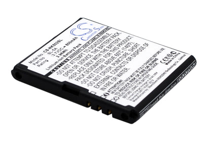 Replacement Battery for Nokia  Asha 502 – Mobile, SmartPhone – 800mAh / 2.96Wh / 3.7V