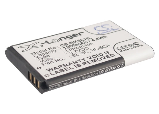 Replacement Battery for Soundmaster  TR150WS – 1200mAh / 4.44Wh