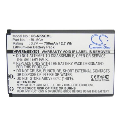 Replacement Battery for REFLECTA  X7-Scan – 750mAh / 2.78Wh
