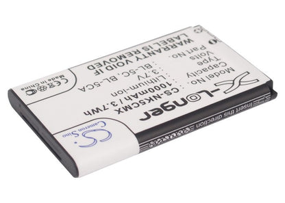 Replacement Battery for ZIKOM  Z650 – GPS, Navigator – 1000mAh / 3.70Wh / 3.7V