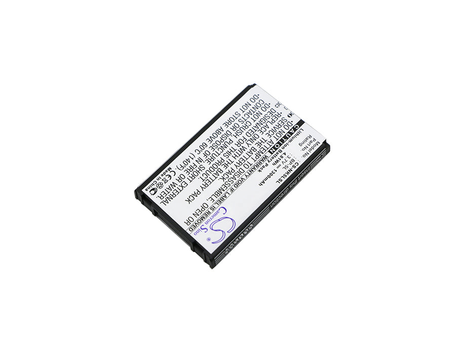 Replacement Battery for Nokia  770 – Mobile, SmartPhone – 1300mAh / 4.81Wh / 3.7V