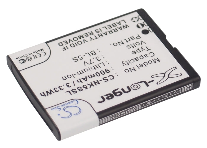 Replacement Battery for Nokia  2330 – Mobile, SmartPhone – 900mAh/3.33Wh / 3.7V