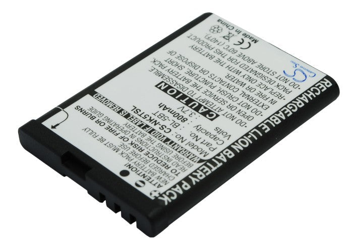 Replacement Battery for Nokia  2600 classic – Mobile, SmartPhone – 800mAh/2.96Wh / 3.7V