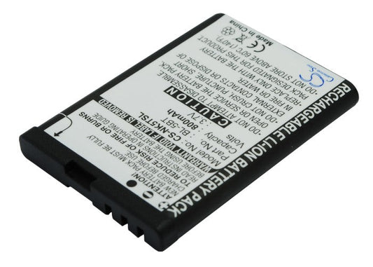 Replacement Battery for Nokia  2600 classic – Mobile, SmartPhone – 800mAh/2.96Wh / 3.7V
