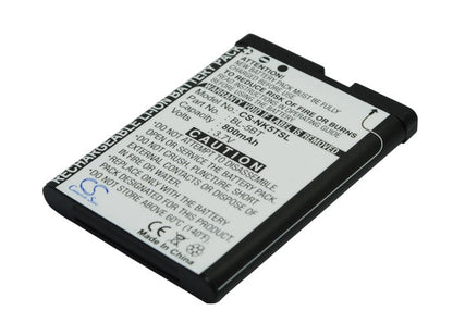 Replacement Battery for Nokia  2600 classic – Mobile, SmartPhone – 800mAh/2.96Wh / 3.7V