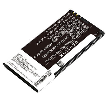 Replacement Battery for Microsoft  Lumia 630 – Mobile, SmartPhone – 1800mAh / 6.66Wh / 3.7V