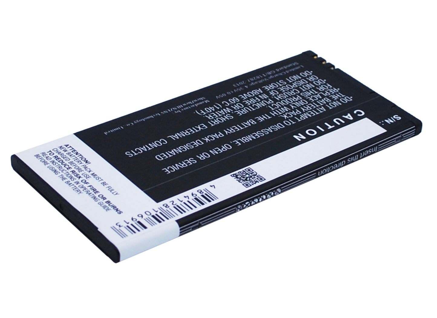 Replacement Battery for Nokia  – Mobile, SmartPhone – 3000mAh / 11.40Wh / 3.8V