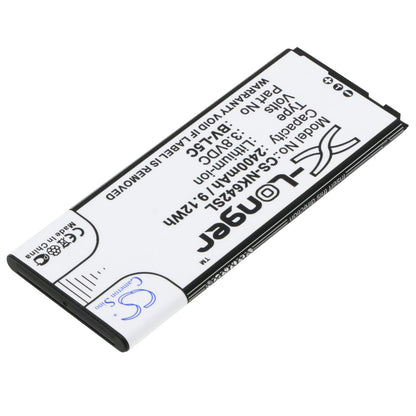 Replacement Battery for Microsoft  Lumia 640 Dual SIM – Mobile, SmartPhone – 2400mAh / 9.12Wh / 3.8V