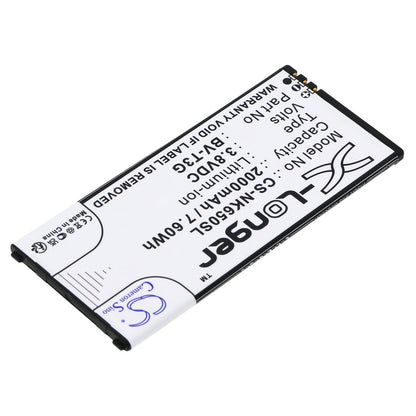 Replacement Battery for Nokia  Lumia 650 – Mobile, SmartPhone – 2000mAh / 7.60Wh / 3.8V