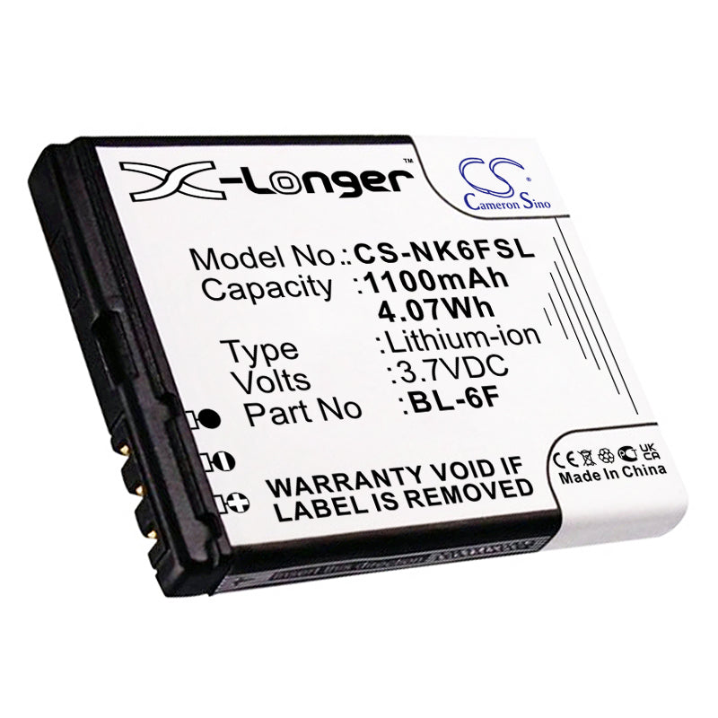 Replacement Battery for VIBO  A688 – Mobile, SmartPhone – 1100mAh / 4.07Wh / 3.7V