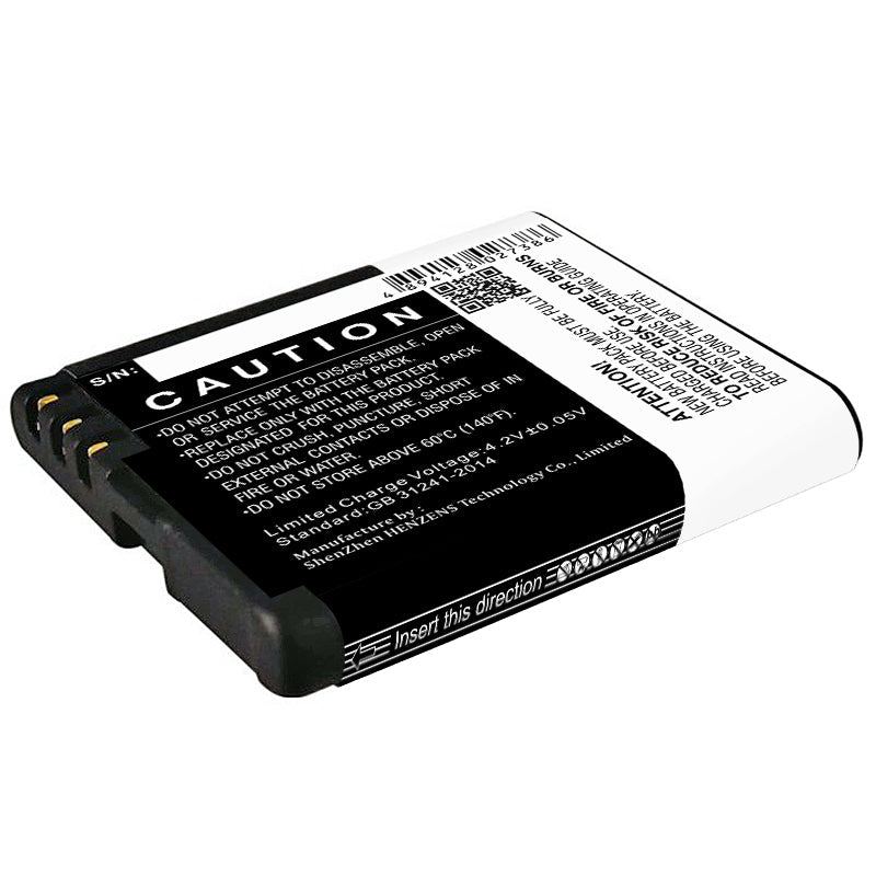 Replacement Battery for Nokia  6700 Classic – Mobile, SmartPhone – 800mAh / 2.96Wh / 3.7V