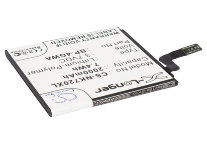 Replacement Battery for Nokia  Lumia 625 – Mobile, SmartPhone – 2000mAh / 7.40Wh / 3.7V