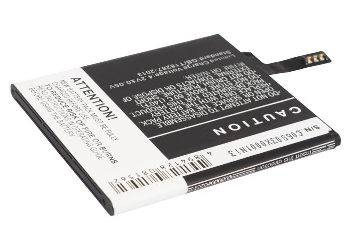Replacement Battery for Nokia  Lumia 625 – Mobile, SmartPhone – 2000mAh / 7.40Wh / 3.7V