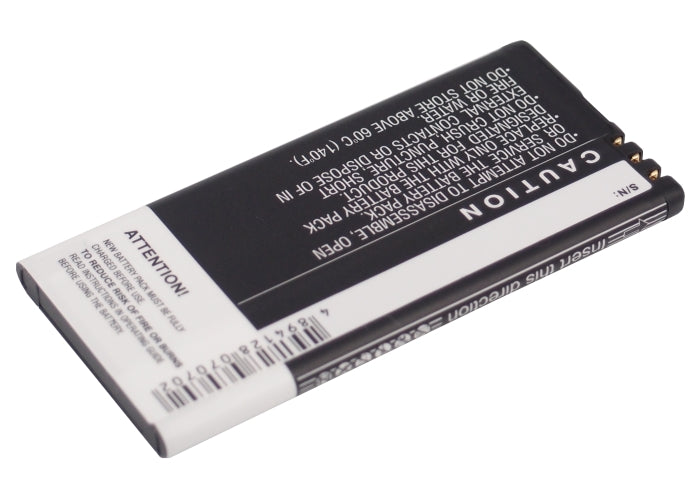 Replacement Battery for Nokia  Arrow – Mobile, SmartPhone – 1650mAh/6.11Wh / 3.7V