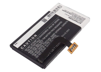 Replacement Battery for Microsoft  Lumia 1020 – Mobile, SmartPhone – 2000mAh / 7.60Wh / 3.8V