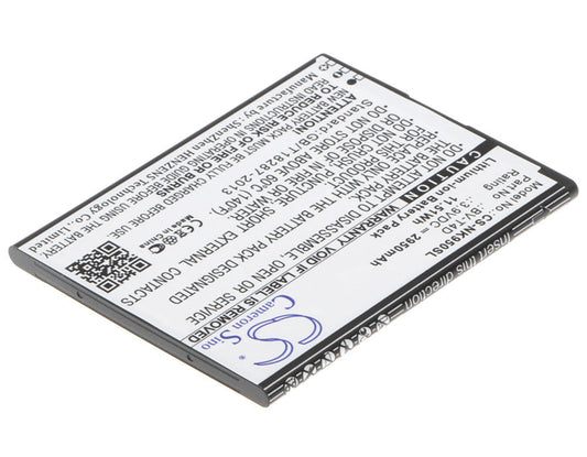 Replacement Battery for Microsoft  Cityman – Mobile, SmartPhone – 2950mAh / 11.51Wh / 3.9V