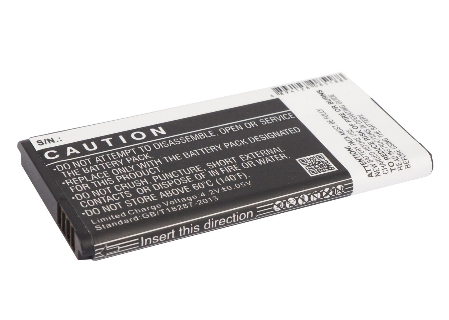Replacement Battery for Nokia  A110 – Mobile, SmartPhone – 1500mAh / 5.55Wh / 3.7V