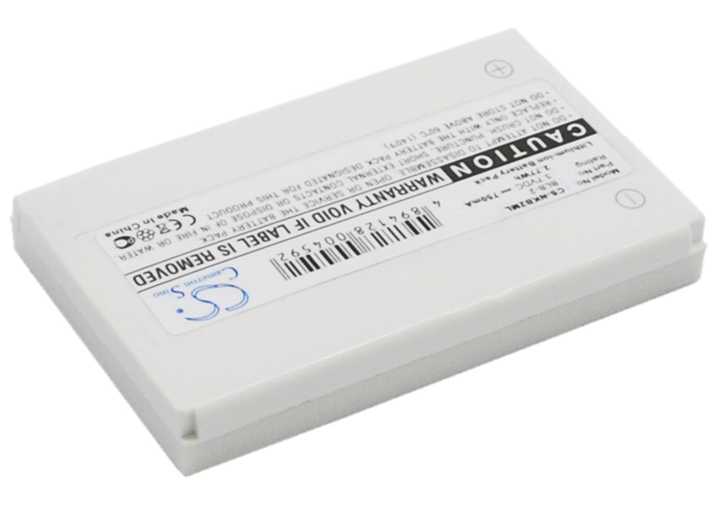 Replacement Battery for Technaxx  C5000 – Camera – 750mAh / 2.78Wh / 3.7V