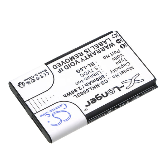 Replacement Battery for Nokia  105 4G (2021) – Mobile, SmartPhone – 800mAh / 2.96Wh / 3.7V