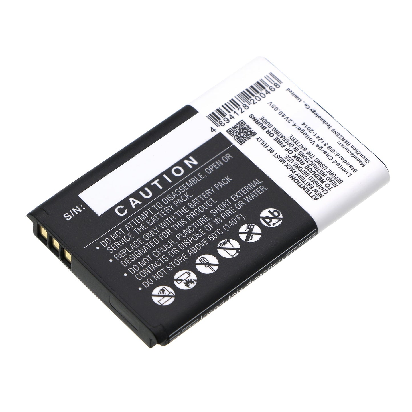 Replacement Battery for Nokia  105 4G (2021) – Mobile, SmartPhone – 800mAh / 2.96Wh / 3.7V