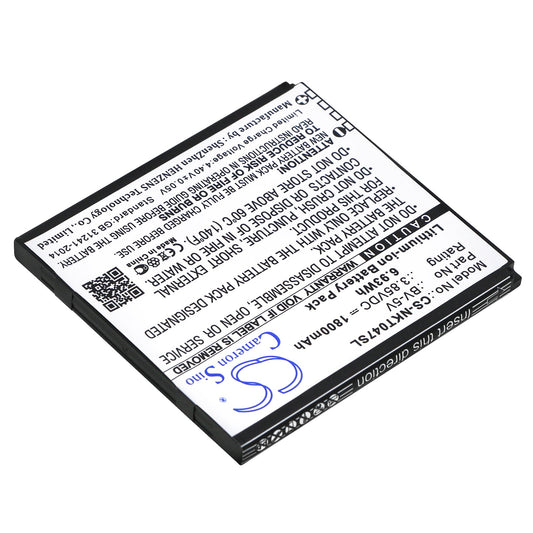 Replacement Battery for Nokia  1 – Mobile, SmartPhone – 1800mAh / 6.93Wh / 3.85V