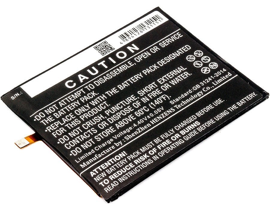 Replacement Battery for Nokia  6 – Mobile, SmartPhone – 3000mAh / 11.55Wh / 3.85V