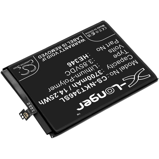 Replacement Battery for Nokia  7 Plus – Mobile, SmartPhone – 3700mAh / 14.25Wh / 3.85V