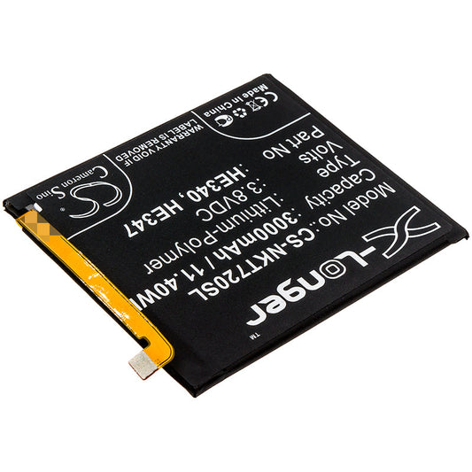 Replacement Battery for Nokia  7.1 – Mobile, SmartPhone – 3000mAh / 11.40Wh / 3.8V