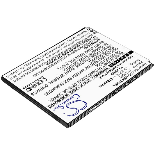 Replacement Battery for Nokia  C2 – Mobile, SmartPhone – 2700mAh / 10.26Wh / 3.8V