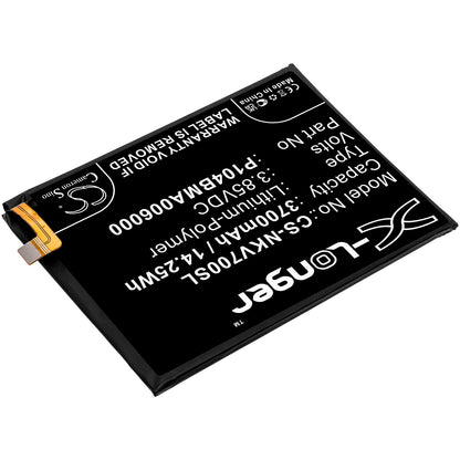 Replacement Battery for Nokia  TA-1322 – Mobile, SmartPhone – 3700mAh / 14.25Wh / 3.85V