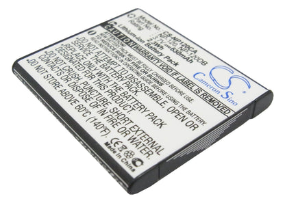 Replacement Battery for Casio  Exilim EX-EX-S200BK – Camera – 550mAh / 2.04Wh / 3.7V