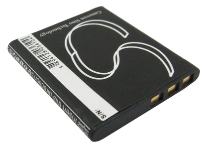 Replacement Battery for Casio  Exilim EX-EX-S200BK – Camera – 550mAh / 2.04Wh / 3.7V