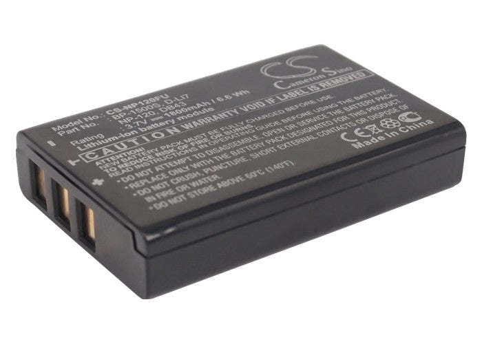 Replacement Battery for Speed  HD-120Z – Camera – 1800mAh / 6.66Wh / 3.7V