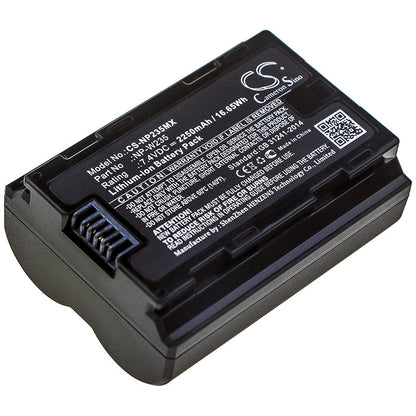 Replacement Battery for Fujifilm  GFX100S – Camera – 2250mAh / 16.65Wh / 7.4V