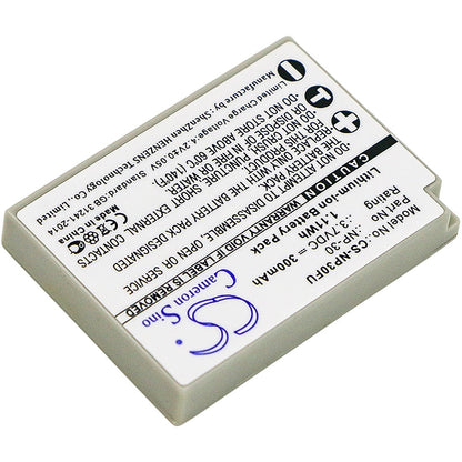 Replacement Battery for Fujifilm  FinePix F440 – Camera – 300mAh / 1.11Wh / 3.7V