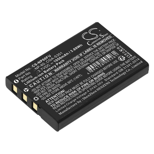 Replacement Battery for Yakumo  Mega Image 34 – Camera – 1050mAh / 3.89Wh / 3.7V