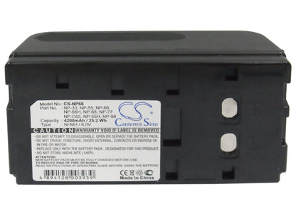 Replacement Battery for SABA  A8100 – Camera – 4200mAh / 25.20Wh / 6.0V