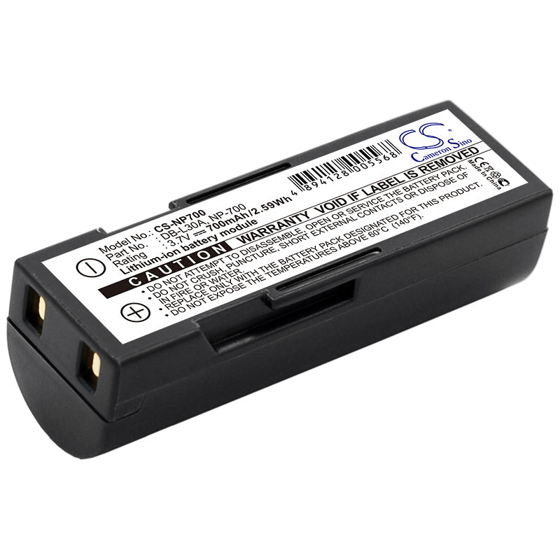 Replacement Battery for Sanyo  Xacti VPC-A5 – Camera – 700mAh / 3.7V