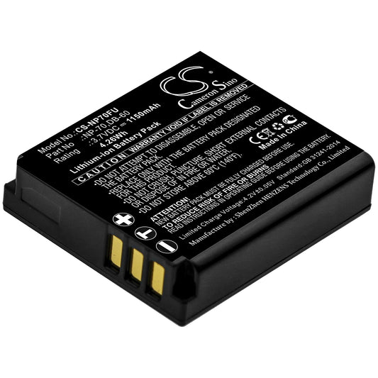 Replacement Battery for Ricoh  Caplio G600 – Camera – 1150mAh / 4.26Wh / 3.7V